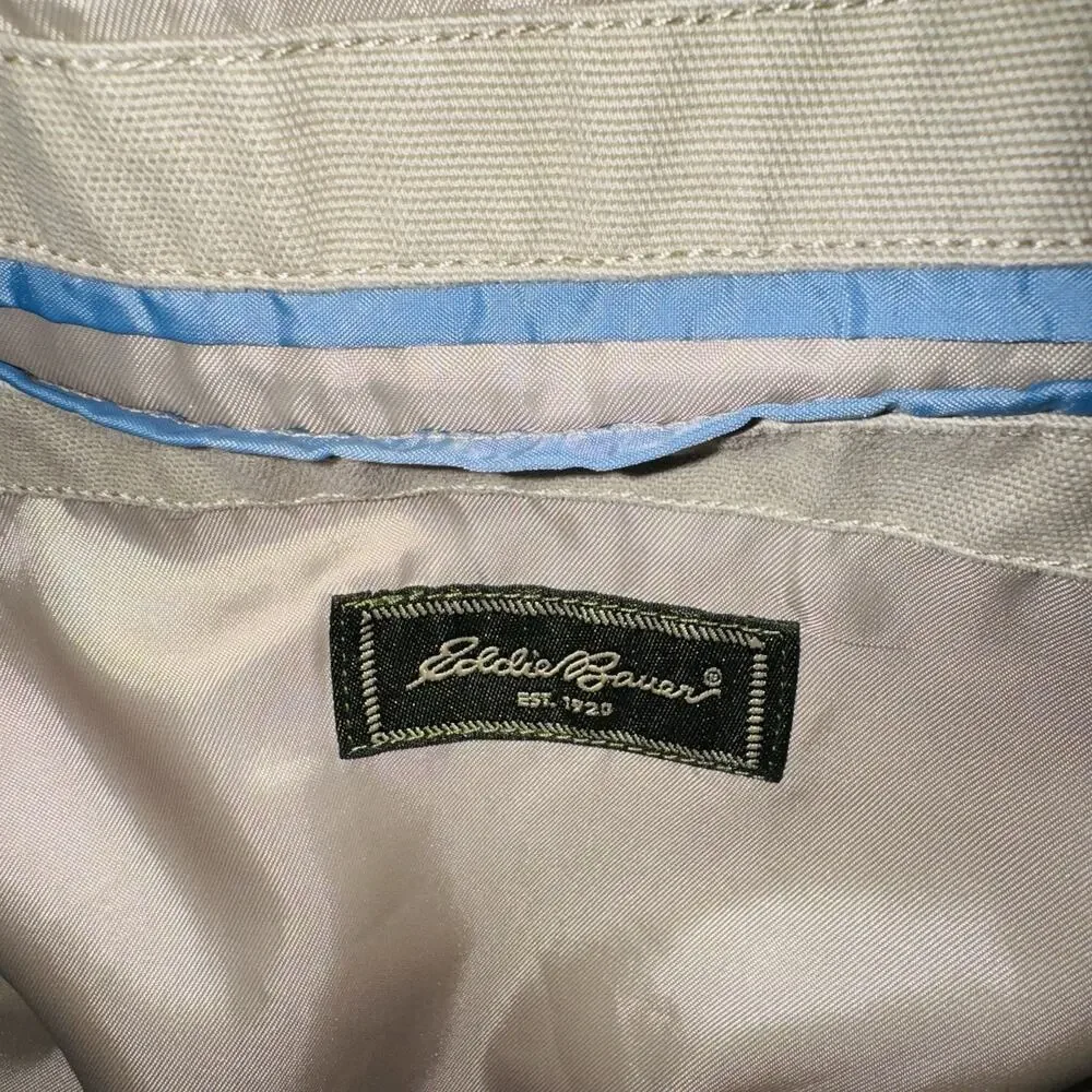 Eddie Bauer features khaki
